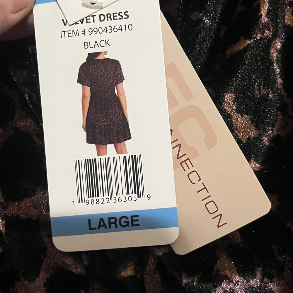 French Connection Velvet Mini Dress - Picture 10 of 11